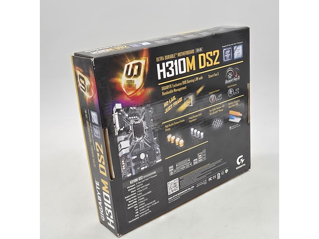 Moederbord, gigabyte, h310m-ds2 intel lga1151 ddr4 - afbeelding 3 van  7