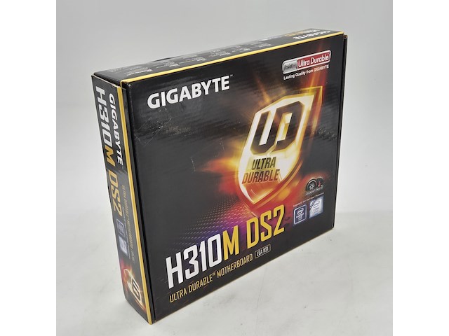 Moederbord, gigabyte, h310m-ds2 intel lga1151 ddr4 - afbeelding 1 van  7
