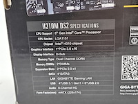 Moederbord, gigabyte, h310m-ds2 intel lga1151 ddr4 - afbeelding 5 van  7