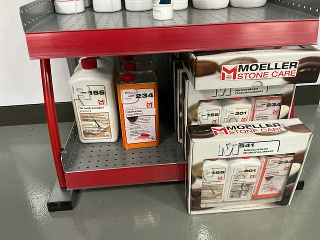 Moeller stone care steenonderhoudsproducten met display - afbeelding 5 van  6