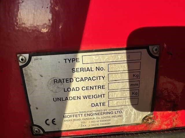 Mofett - m4 20.4 - 3m duplex, side-shift - 4-weg meeneemheftruck - afbeelding 6 van  14