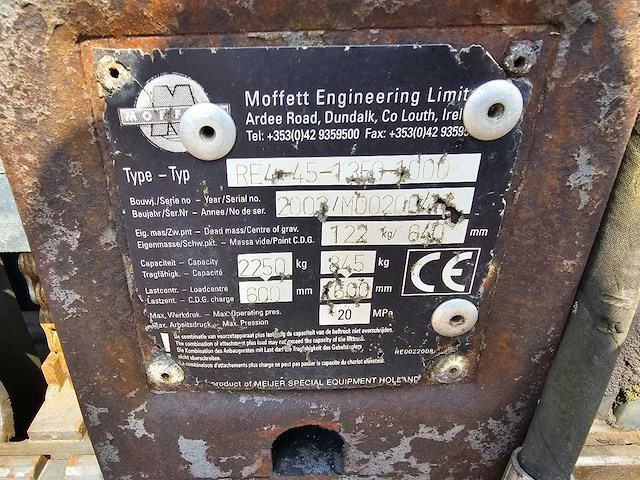 Moffett - 2003 - re4-45-1350-1000 mo 02004 - kooiaap - afbeelding 2 van  10