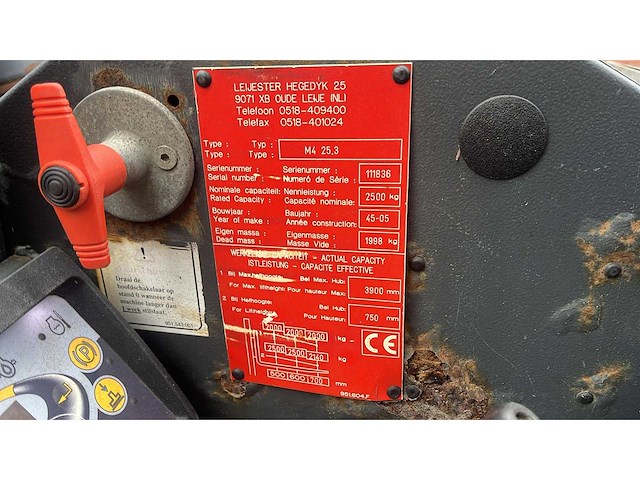 Moffett - 2005 - m4 25.3 - meeneemheftruck - afbeelding 7 van  8