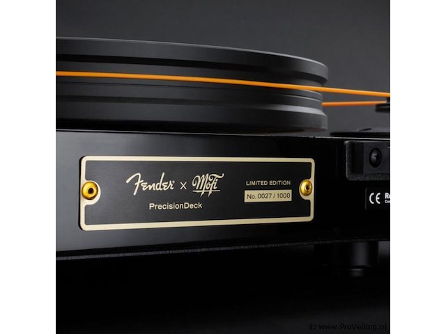Mofi fender platenspeler/draaitafel - model precisiondeck - afbeelding 6 van  8