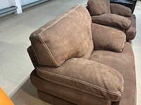 Moince leren fauteuil - afbeelding 2 van  8