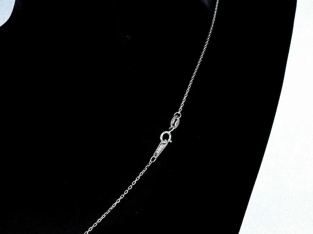 Moissaniet collier hartjes - afbeelding 6 van  9