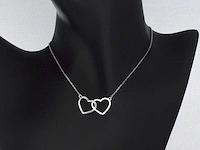 Moissaniet collier hartjes - afbeelding 8 van  9