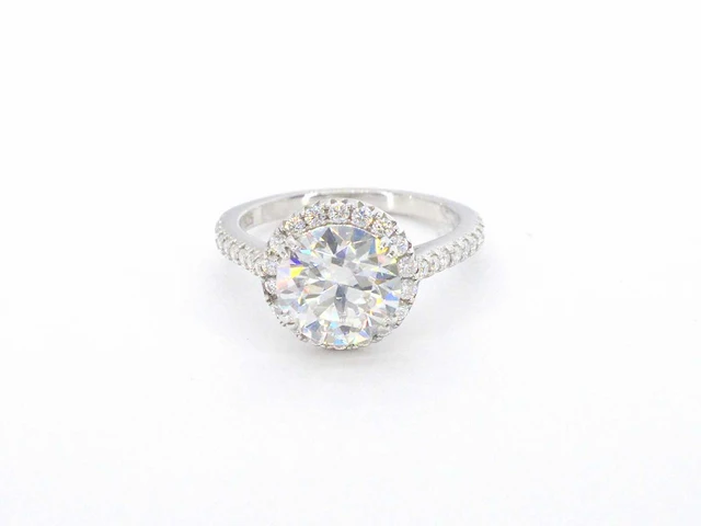 Moissaniet entourage ring - afbeelding 1 van  5