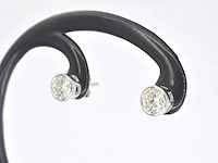 Moissaniet solitair oorbellen 2.00 ct - afbeelding 3 van  9
