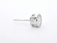 Moissaniet solitair oorbellen 2.00 ct - afbeelding 4 van  9