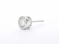Moissaniet solitair oorbellen 2.00 ct - afbeelding 6 van  9