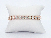 Moissaniet tennisarmband - afbeelding 6 van  9