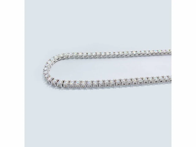 Moissaniet tenniscollier 12.50 ct - afbeelding 4 van  8