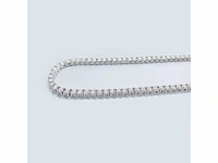 Moissaniet tenniscollier 12.50 ct - afbeelding 4 van  8