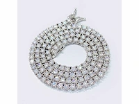 Moissaniet tenniscollier 12.50 ct - afbeelding 5 van  8