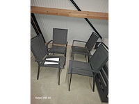 Mojito - stapelbaar - tuinstoel (6x) - afbeelding 4 van  5