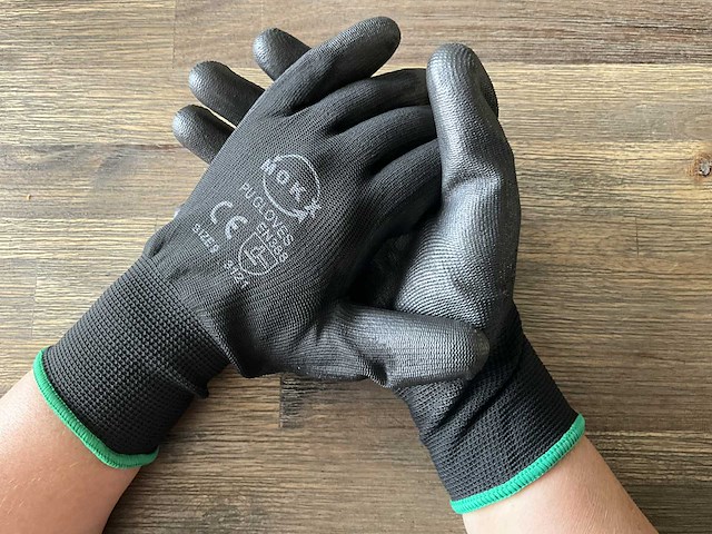 Mokx pu dipped montagehandschoen (120x) - afbeelding 1 van  4