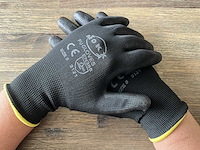 Mokx pu dipped montagehandschoen (120x) - afbeelding 2 van  4