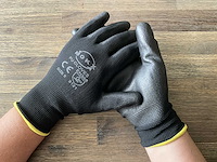 Mokx pu dipped montagehandschoen (120x) - afbeelding 1 van  4