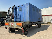 Mol a56 mobile werkplaats aanhangwagen met container - afbeelding 3 van  6