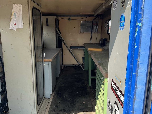 Mol a56 mobile werkplaats aanhangwagen met container - afbeelding 4 van  6