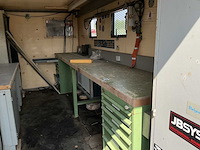 Mol a56 mobile werkplaats aanhangwagen met container - afbeelding 5 van  6