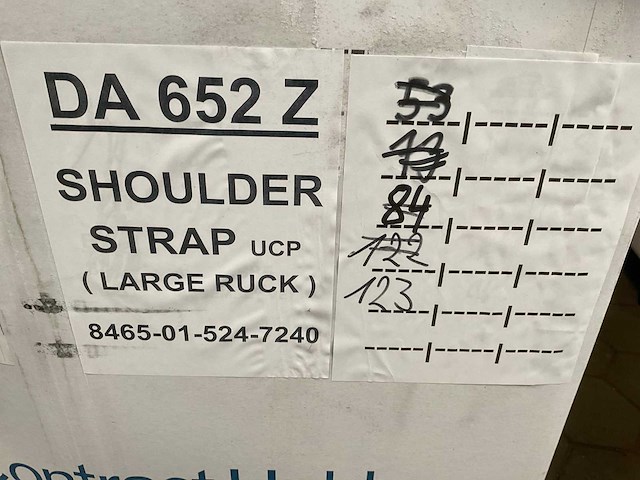 Molded waist belt and shoulder frames ucp (251x) - afbeelding 3 van  5
