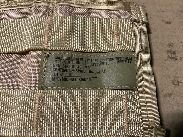 Molle ii 40mm pouch (3x) - afbeelding 5 van  5