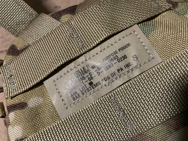 Molle ii canteen pouch (4x) - afbeelding 2 van  5