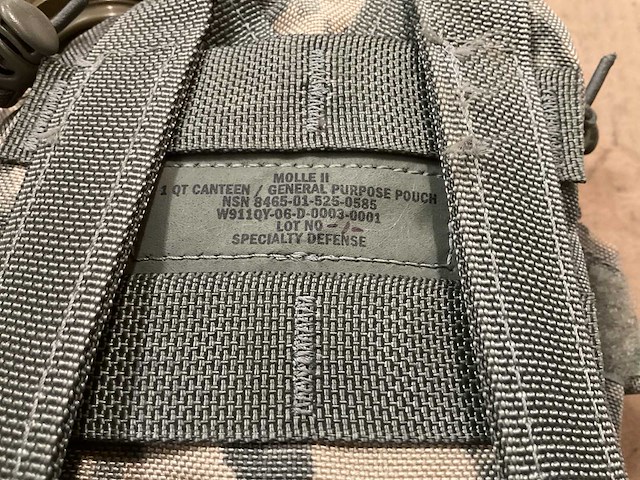 Molle ii canteen pouch (4x) - afbeelding 4 van  5