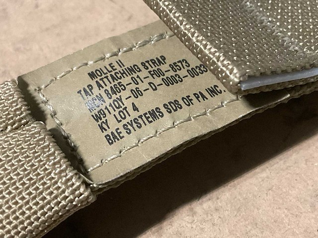 Molle ii tap attaching strap (19x) - afbeelding 2 van  5