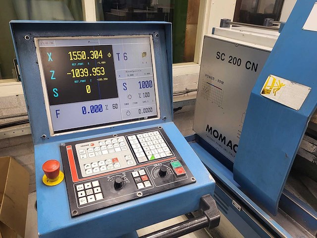 Momac - sc 200 cn - teach-in lathe - 1999 - afbeelding 6 van  12