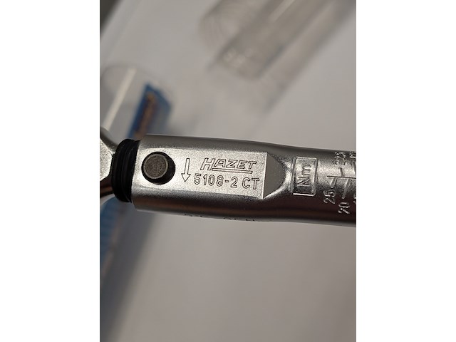 Momentsleutel met schroevendraaier t.b.v. bitjes hazet, 5108-2 ct - afbeelding 6 van  10