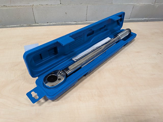 Momentsleutel, silverline, 28-210nm 1/2"drive - afbeelding 2 van  5