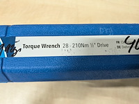 Momentsleutel, silverline, 28-210nm 1/2"drive - afbeelding 5 van  5