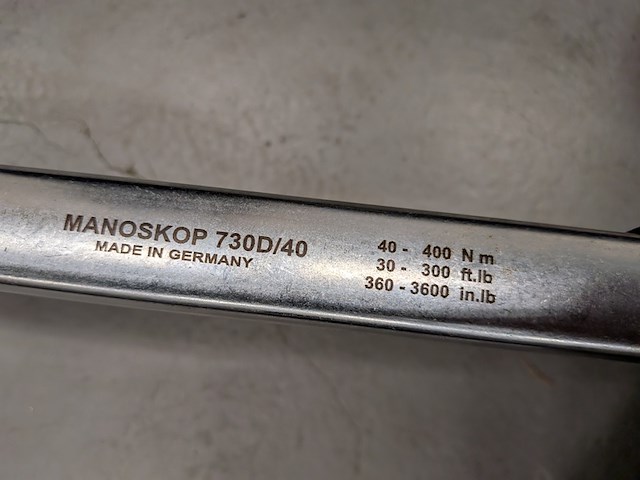 Momentsleutel stahlwille, manoskop 730d/40 - afbeelding 5 van  6