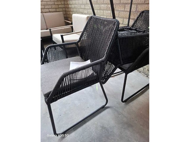 Mona - dining - tuinstoel (4x) - afbeelding 2 van  3