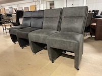 Monac verrijdbare eetkamerstoelen (4x) - afbeelding 4 van  11