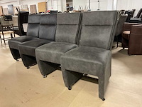Monac verrijdbare eetkamerstoelen (4x) - afbeelding 6 van  11