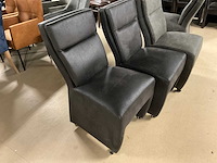 Monac verrijdbare eetkamerstoelen (4x) - afbeelding 10 van  11