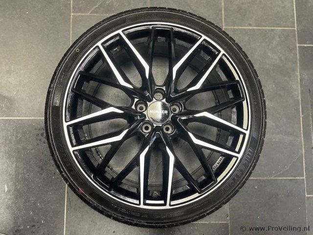 Monaco aluminium velgenset - 5x112 8j et45 - afbeelding 1 van  3
