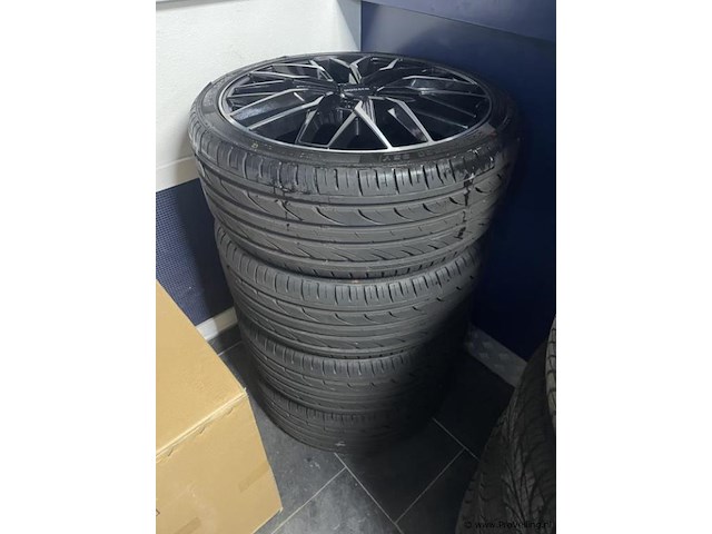 Monaco aluminium velgenset - 5x112 8j et45 - afbeelding 2 van  3