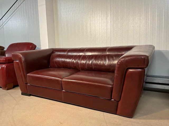 Monaco leren bankstel - afbeelding 3 van  10