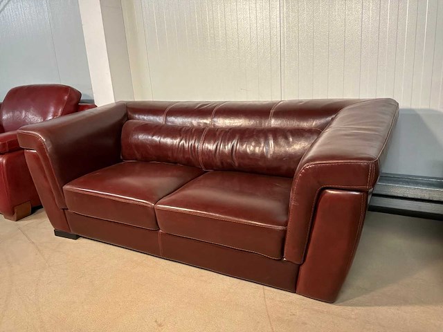 Monaco leren bankstel - afbeelding 4 van  10