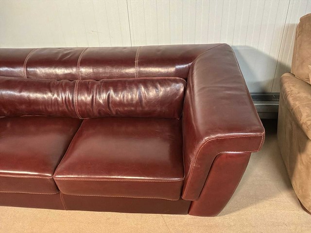 Monaco leren bankstel - afbeelding 7 van  10