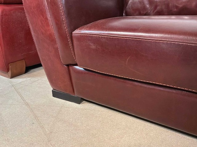 Monaco leren bankstel - afbeelding 9 van  10