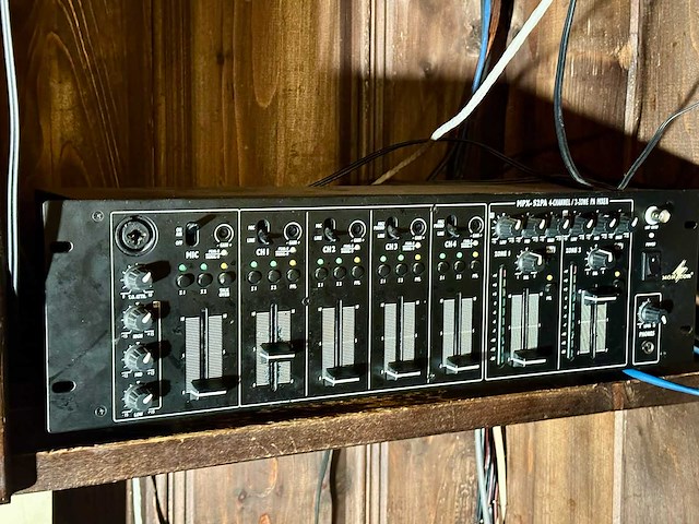 Monacor - mpx-52pa - mixer - afbeelding 1 van  2