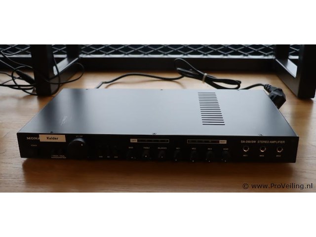 Monacor 1 touch vocal karaokerartner type sa-250/sw - afbeelding 1 van  6