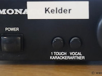 Monacor 1 touch vocal karaokerartner type sa-250/sw - afbeelding 2 van  6