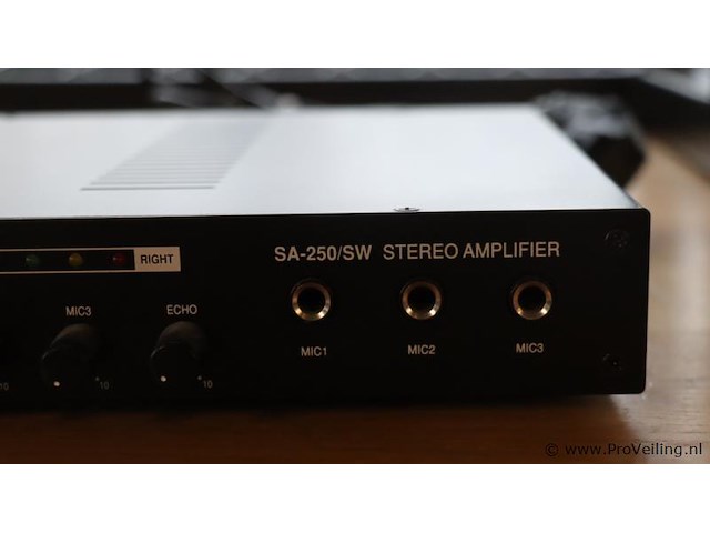 Monacor 1 touch vocal karaokerartner type sa-250/sw - afbeelding 4 van  6